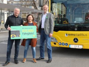 Mehr über den Artikel erfahren Erfolgsgeschichte Stadtbus Krems