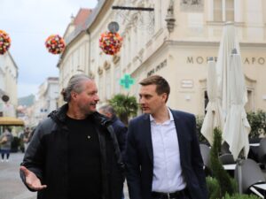 Mehr über den Artikel erfahren Landesrat Sven Hergovich zu Besuch in Krems